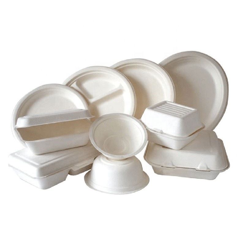 Disposable Biodegradable Takeaway Restaurant Plate