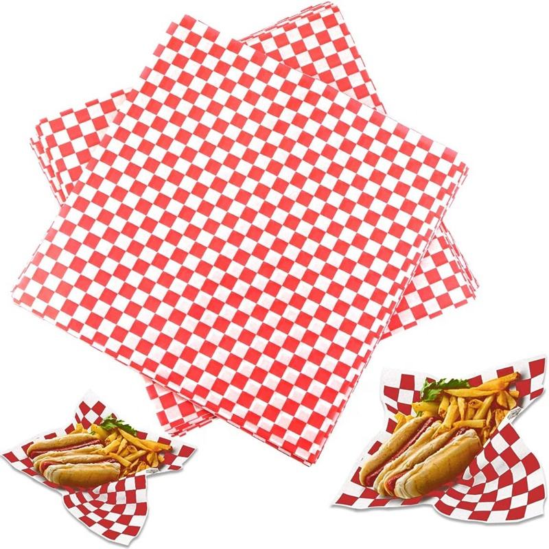 Greaseproof Food Restaurant Burger Sandwich Paper