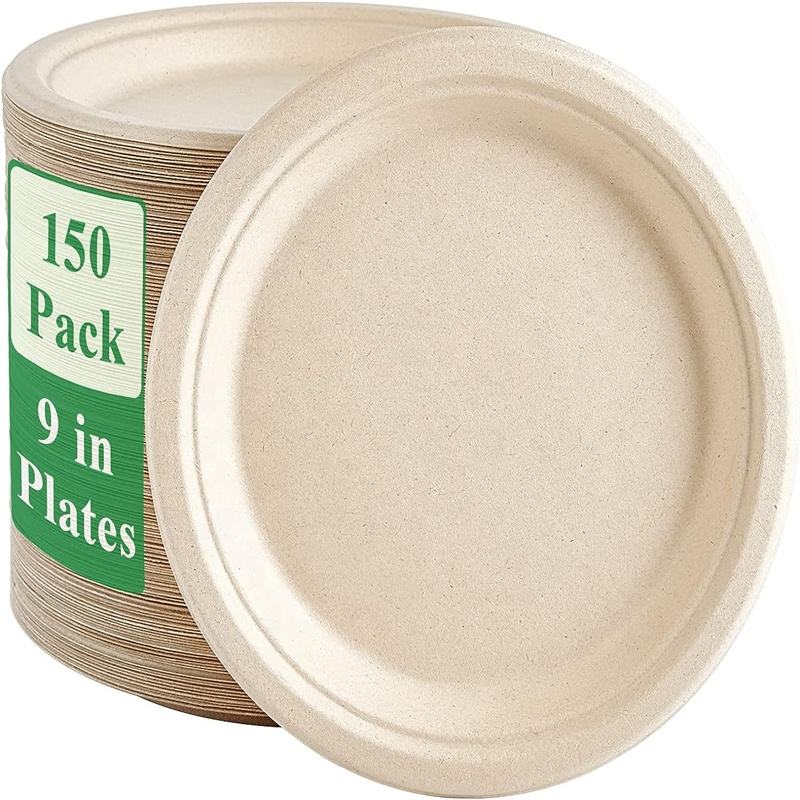 Bagasse Biodegradable Paper Plate