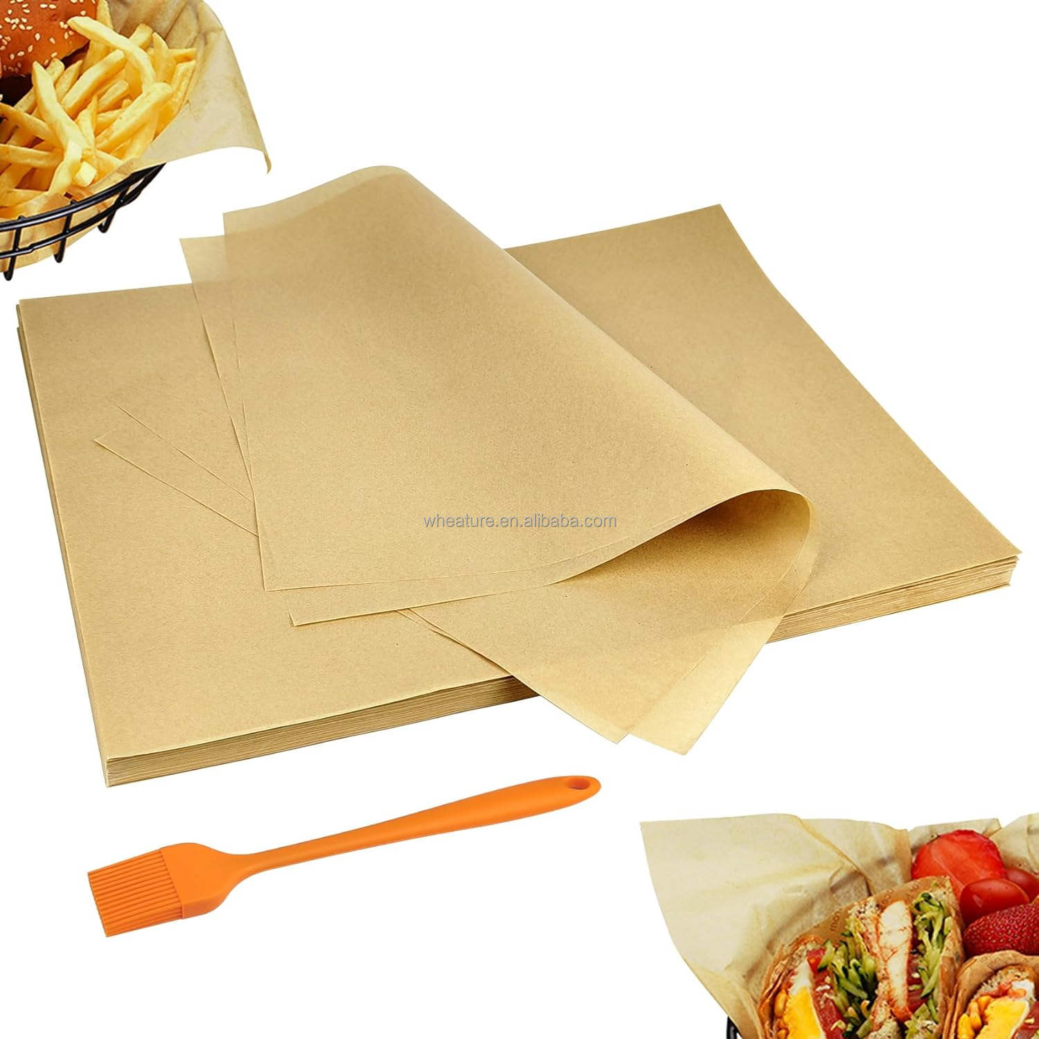 Silicone Baking Parchment Paper Wrapping Paper