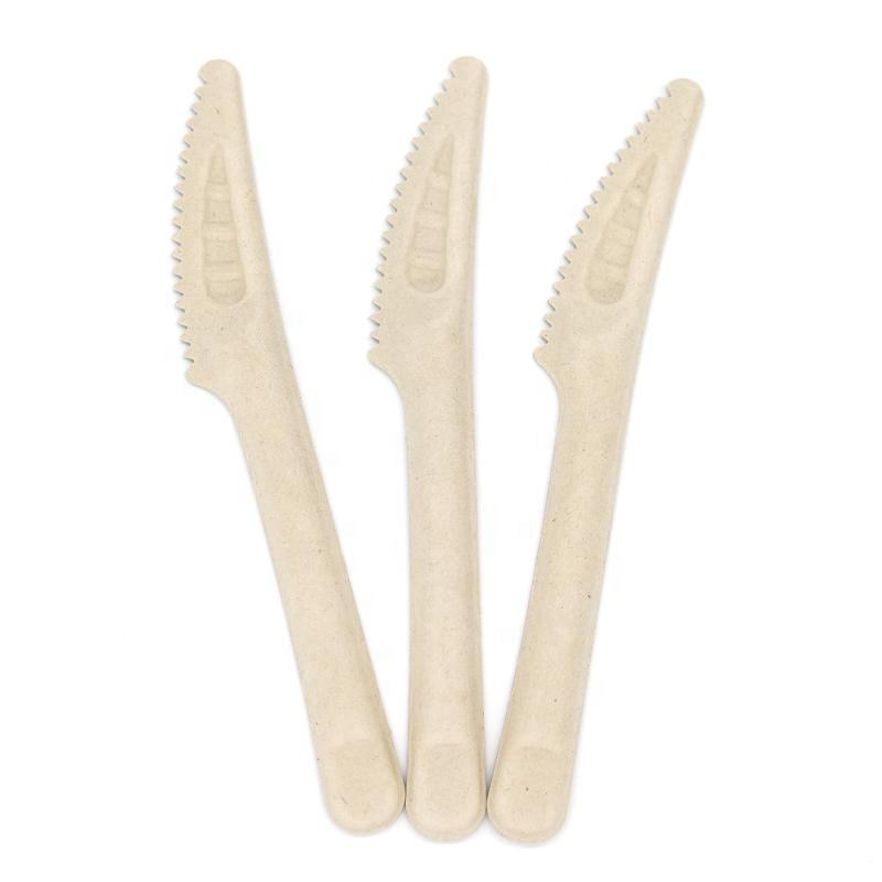 Compostable Paper Cutlery Knife Disposable Utensils Set